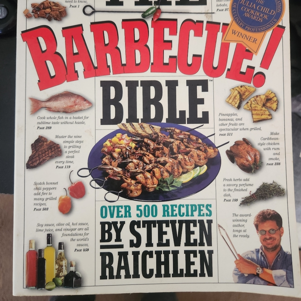 EUC The Barbeque Bible cookbook by Steven Raichlen